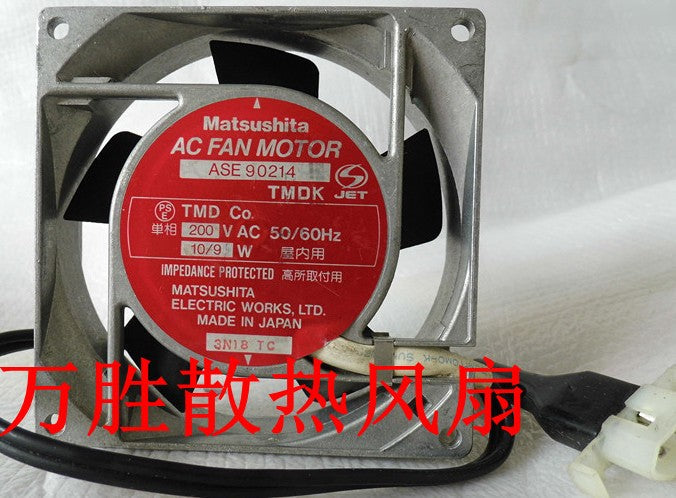 Panasonic ASE90214 200V 10/9W 2wires Cooling Fan Panasonic ASE90214 200V 10/9W 2wires Cooling Fan